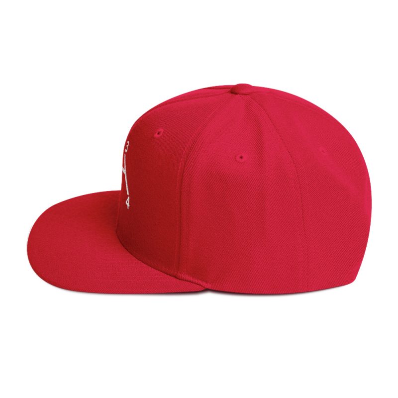 Aircooled Stick Shift Diagram Embroidered Snapback Hat - Image 50