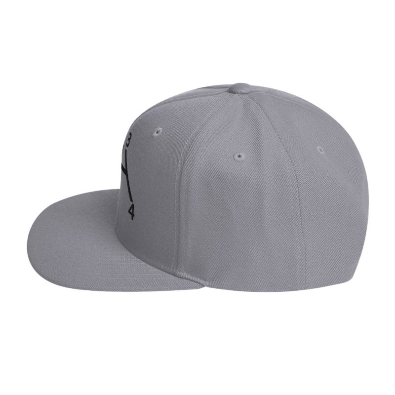 Aircooled Stick Shift Diagram Snapback Hat - Image 39