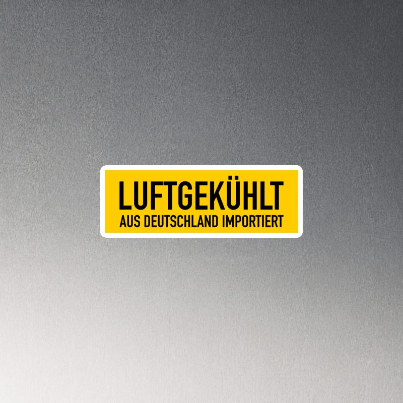 Luftgekühlt Aus Deutschland Importiert / Aircooled Imported from Germany Magnet