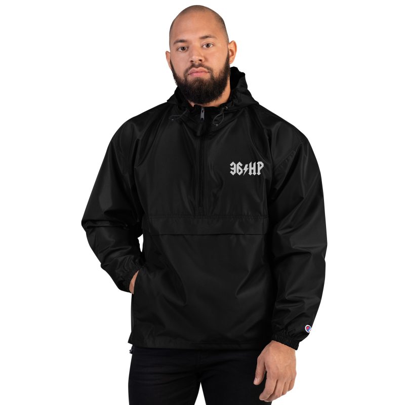36ϟHP Embroidered Champion Packable Jacket - Image 2