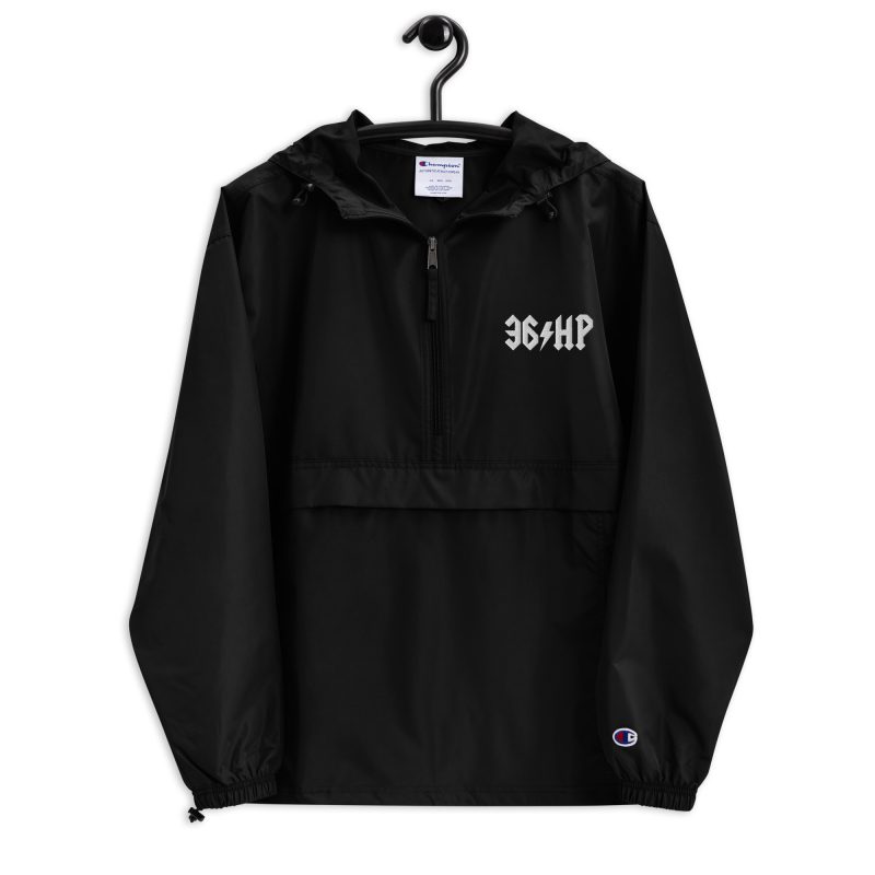 36ϟHP Embroidered Champion Packable Jacket - Image 4