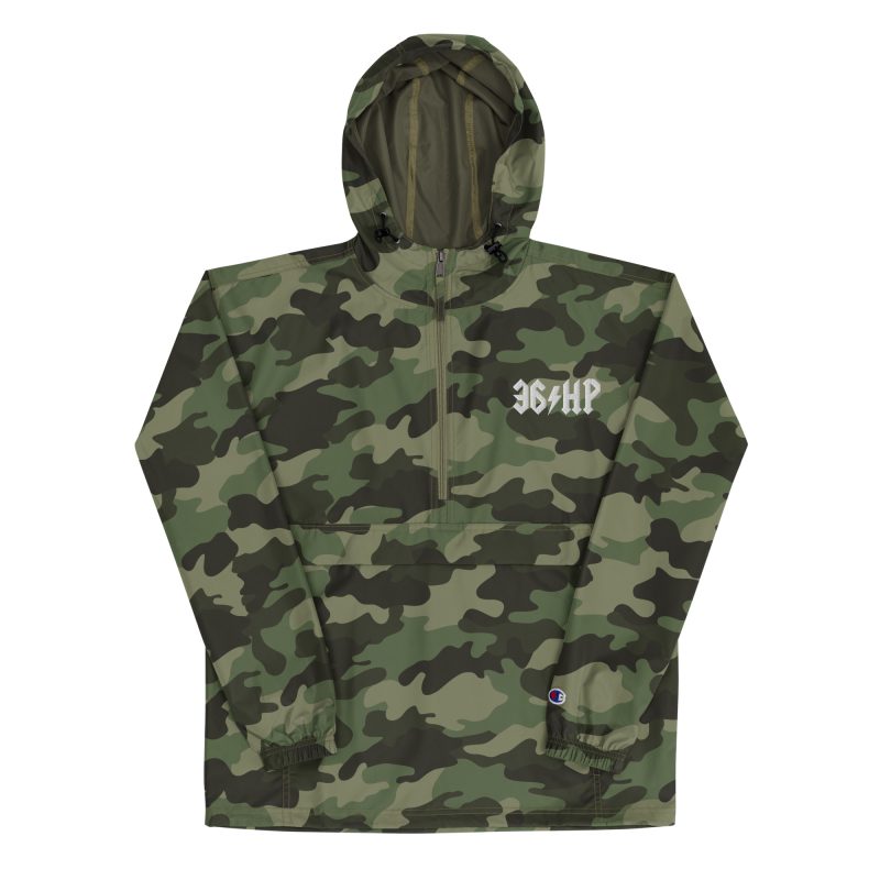 36ϟHP Embroidered Champion Packable Jacket - Image 9
