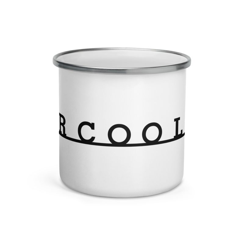 Aircooled T2 Script Enamel Mug - Image 3