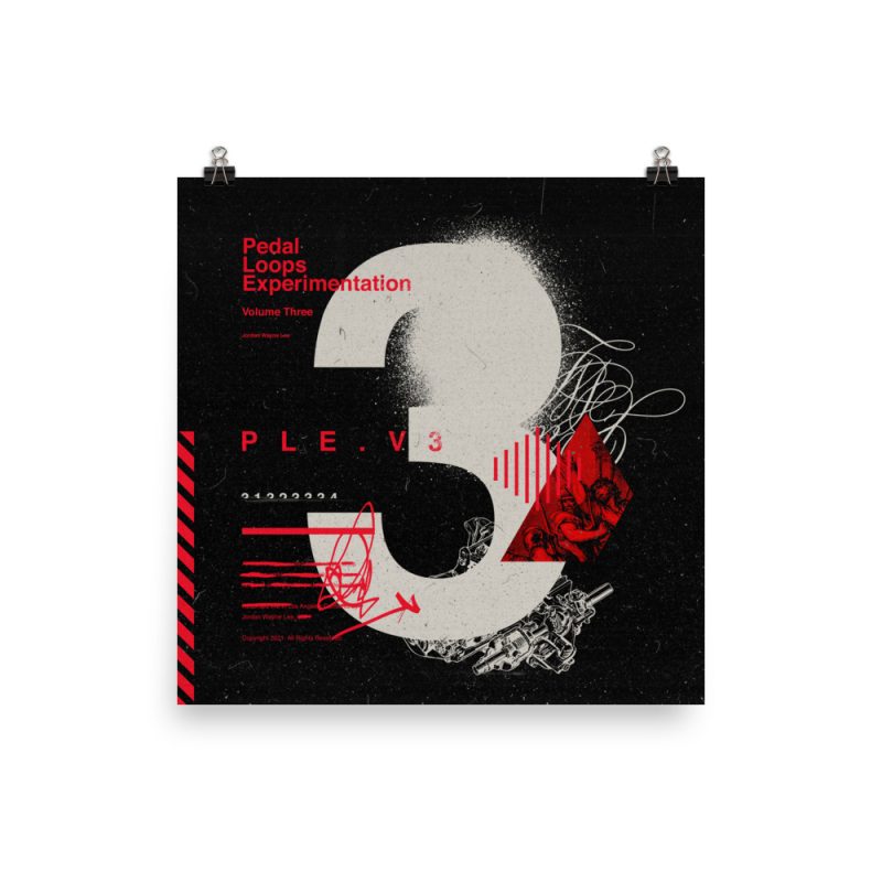 Pedal Loops Experimentation Volume Three Album Poster - Image 2
