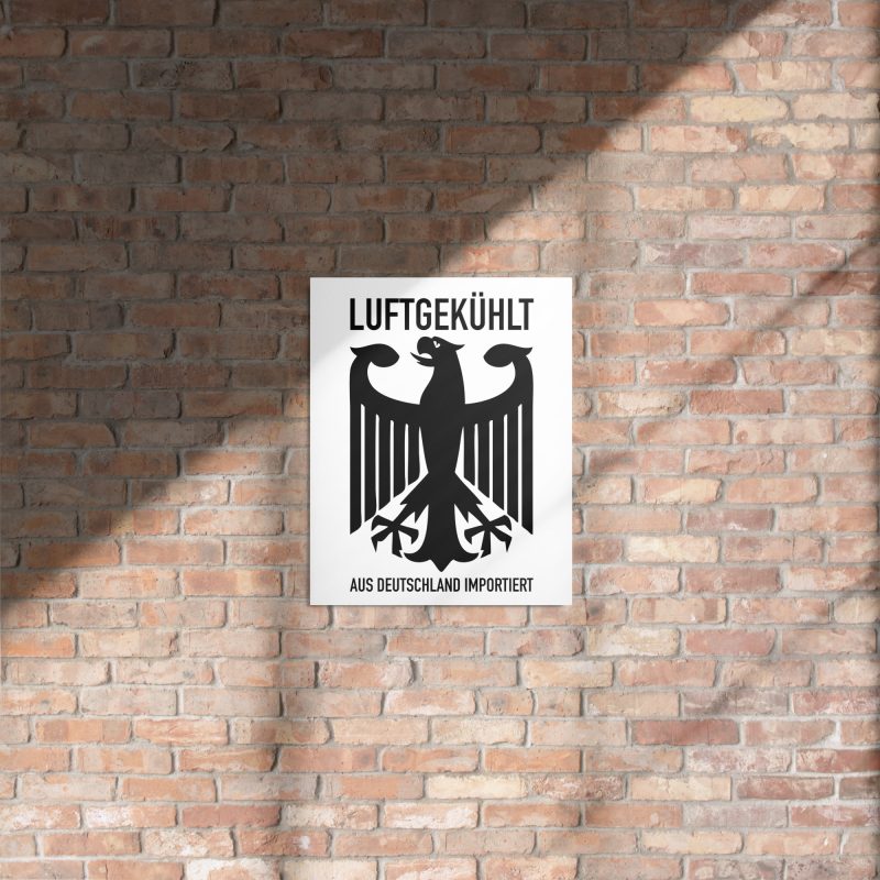 Luftgekühlt Aus Deutschland Importiert / Aircooled Imported from Germany Metal prints - Image 5