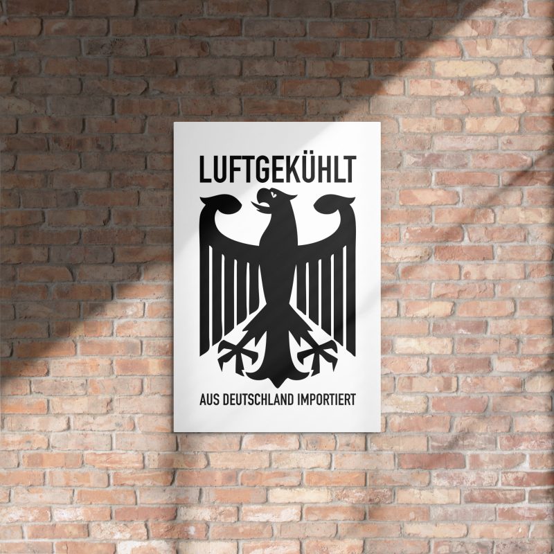 Luftgekühlt Aus Deutschland Importiert / Aircooled Imported from Germany Metal prints - Image 6