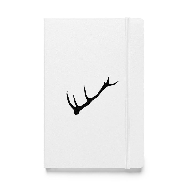 Stag Deer Antler Hardcover bound notebook