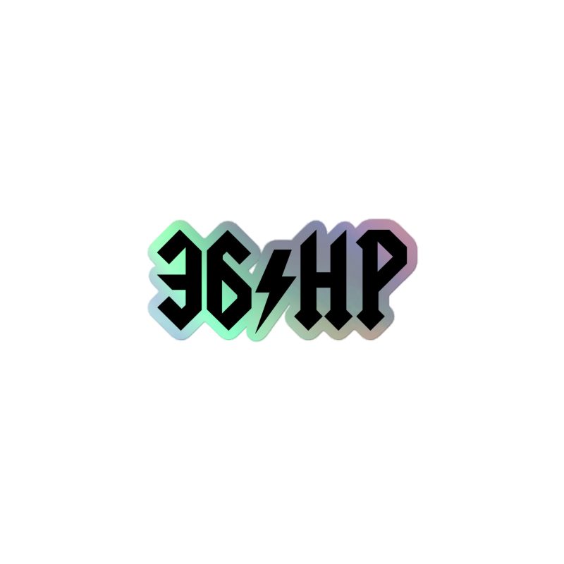 36ϟHP Holographic stickers