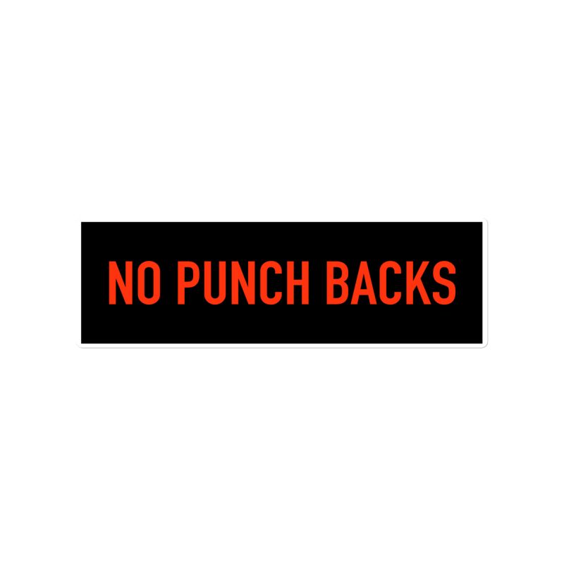 No Punch Backs Bubble-free stickers - Image 4