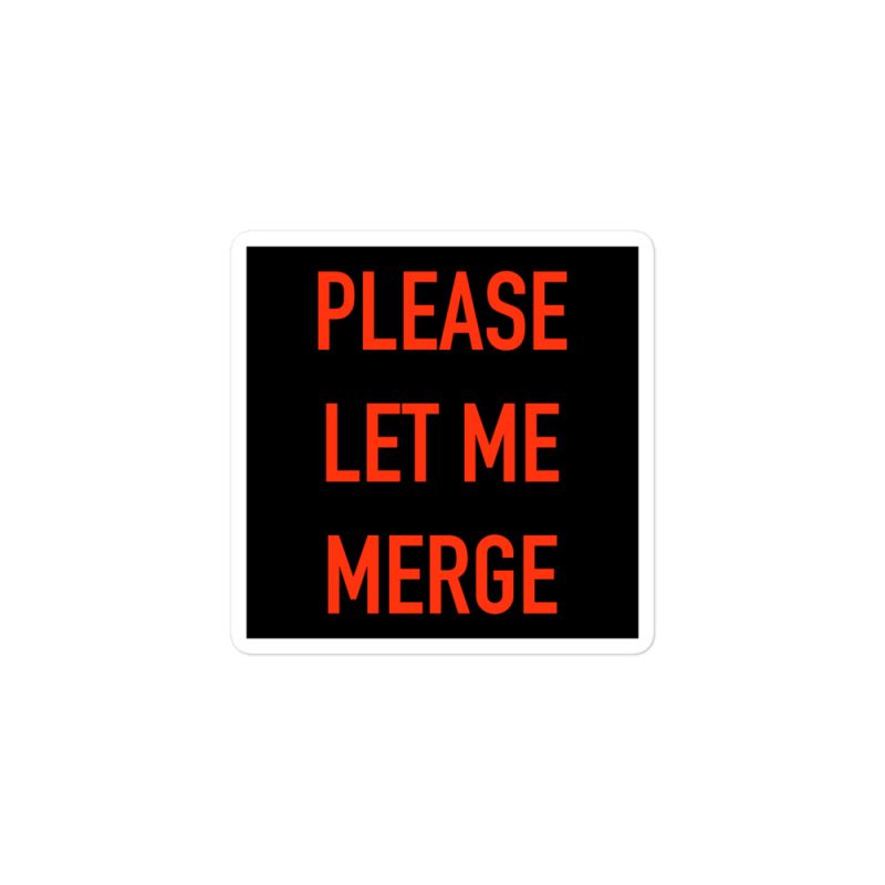 Please let me merge Bubble-free stickers