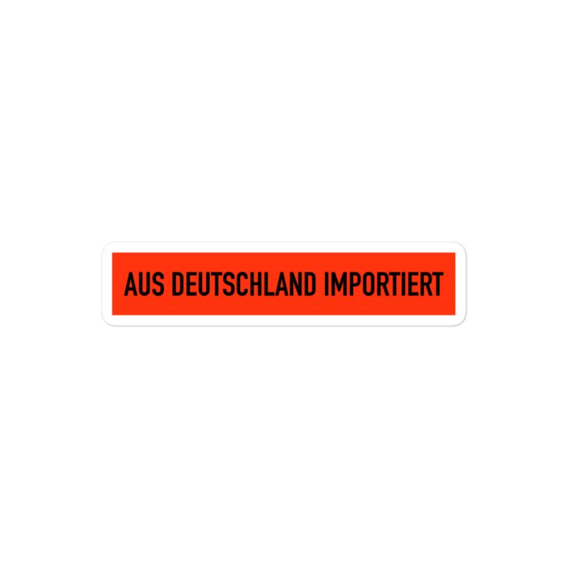 Aus Deutschland Importiert / Imported from Germany Bubble-free stickers - Image 2