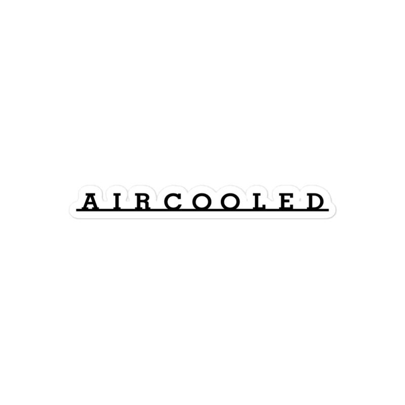 Aircooled T2 Script Bubble-free stickers - Image 3