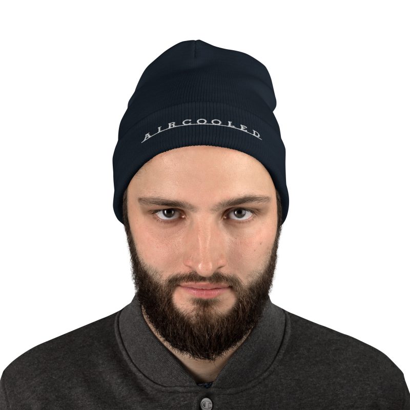 Aircooled T2 Script Embroidered Beanie - Image 3