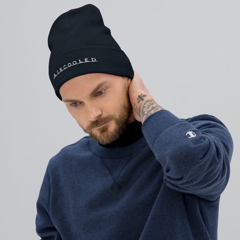 Aircooled T2 Script Embroidered Beanie - Image 5