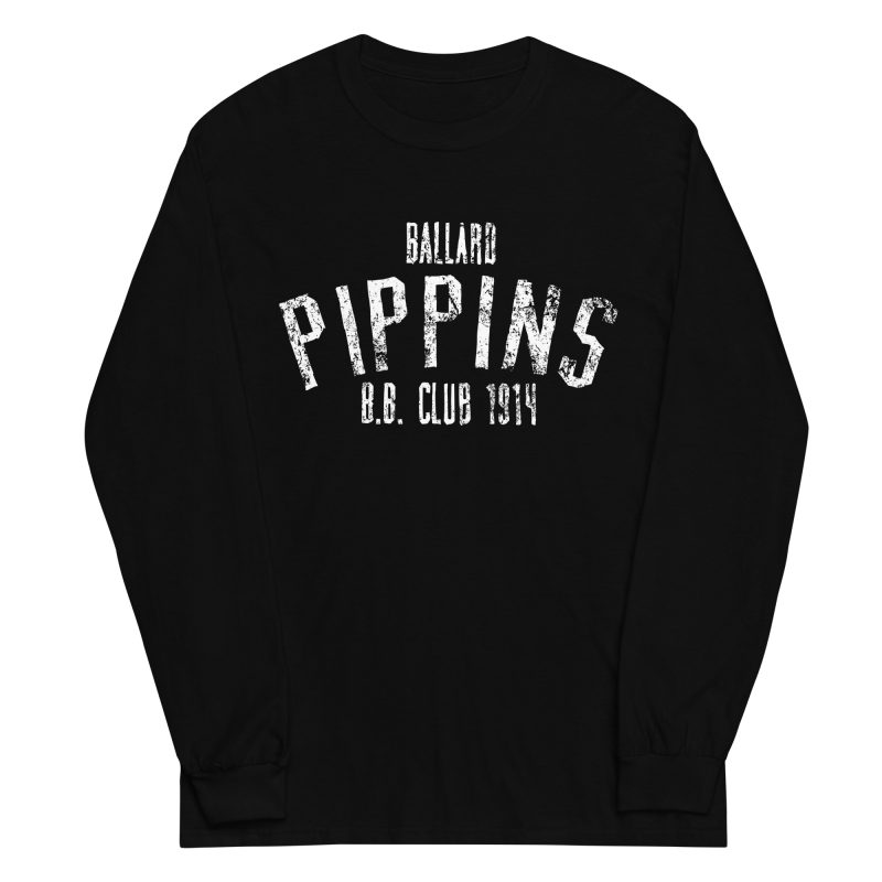 Ballard Pippins Baseball Club 1914 Men’s Long Sleeve Shirt - Image 5
