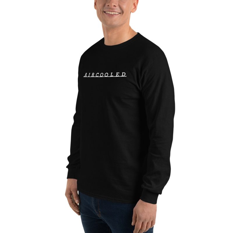 Aircooled T2 Script Men’s Long Sleeve Shirt - Image 4