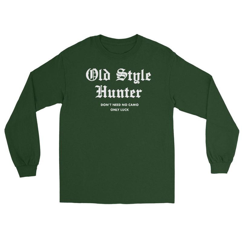 Old Style Hunter Men’s Long Sleeve Shirt