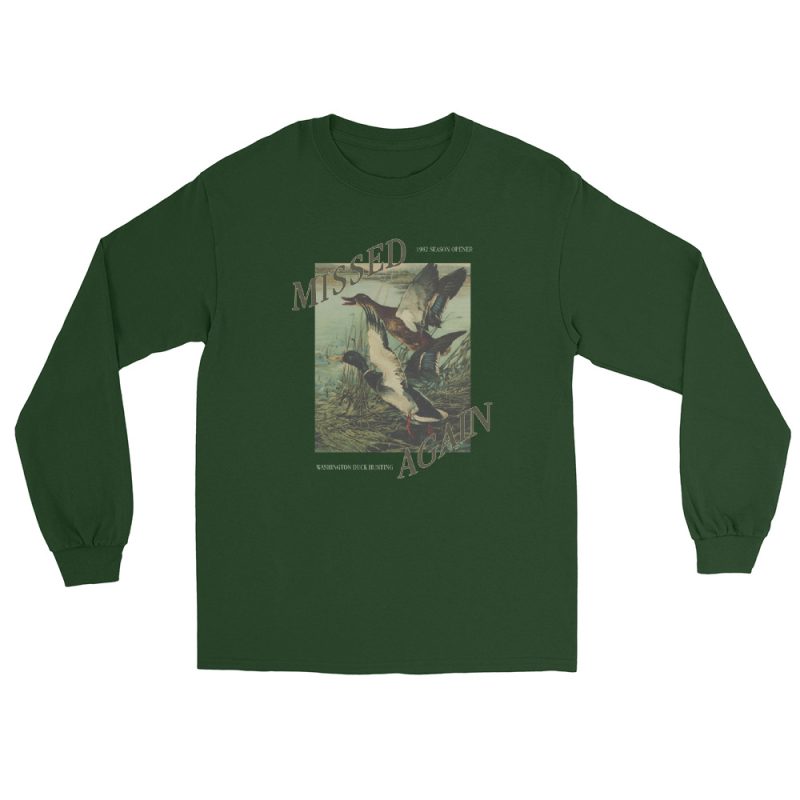 Missed again Men’s Long Sleeve Shirt - Image 8
