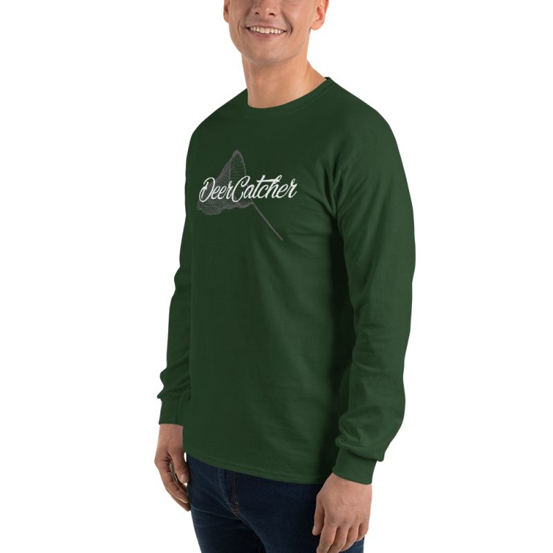 Deer Catcher Men’s Long Sleeve Shirt - Image 3