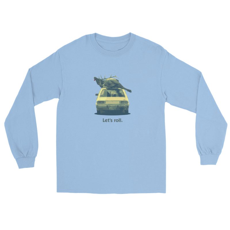 Let's roll Men’s Long Sleeve Shirt - Image 10