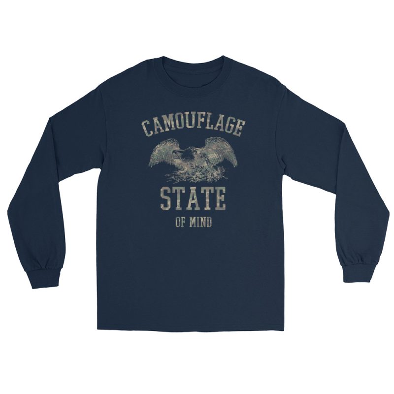 Camouflage state of mind Men’s Long Sleeve Shirt - Image 7