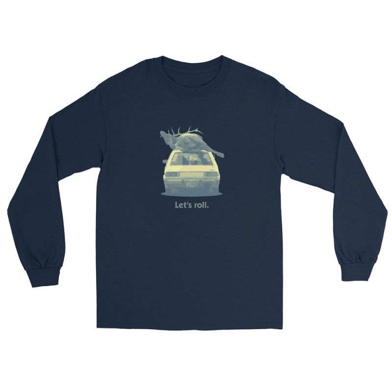 Let's roll Men’s Long Sleeve Shirt - Image 7