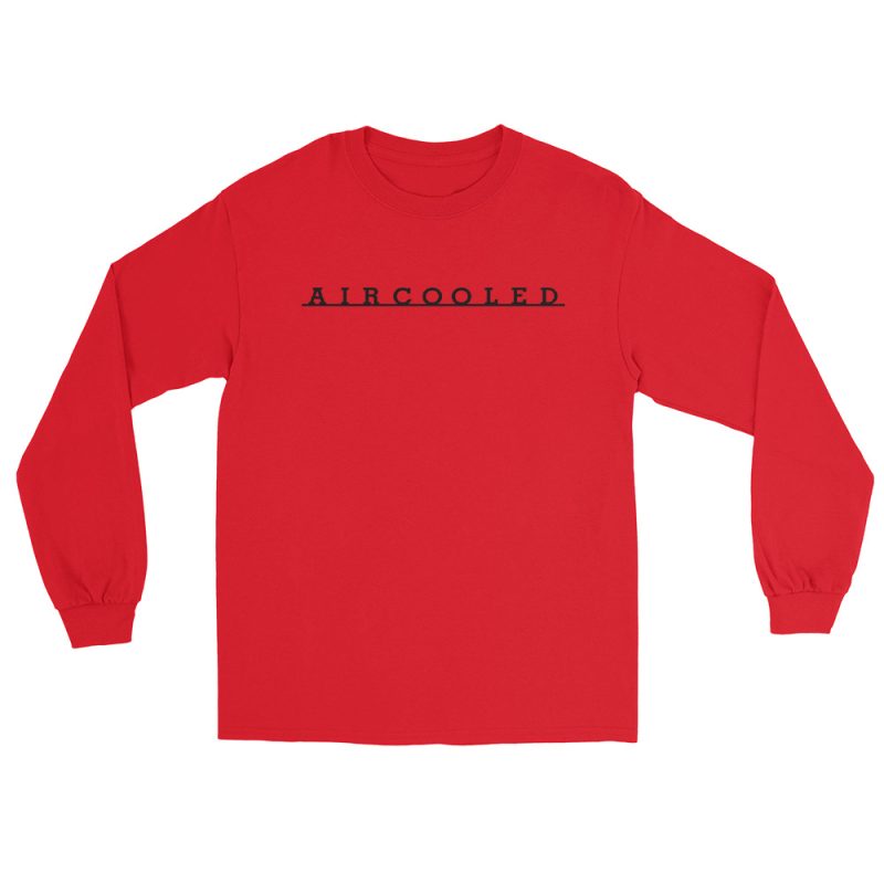 Aircooled T2 Script Men’s Long Sleeve Shirt - Image 7