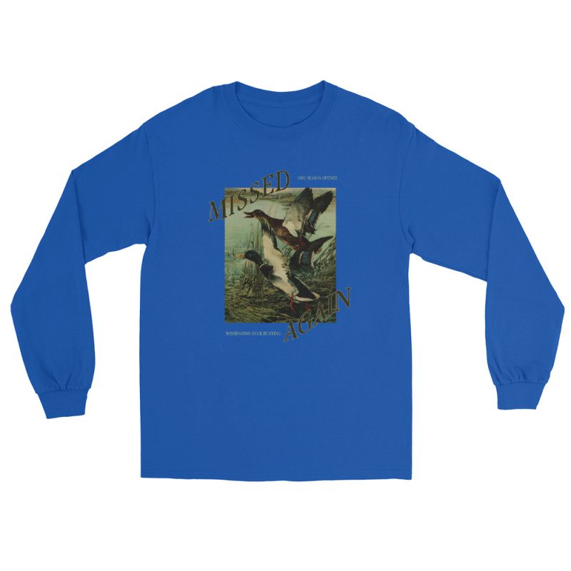 Missed again Men’s Long Sleeve Shirt - Image 10