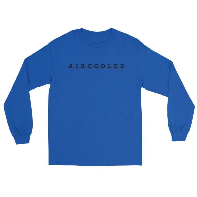 Aircooled T2 Script Men’s Long Sleeve Shirt - Image 8