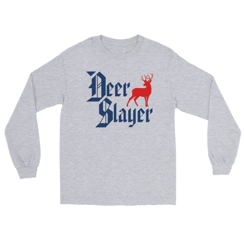 Deer Slayer Men’s Long Sleeve Shirt - Image 12