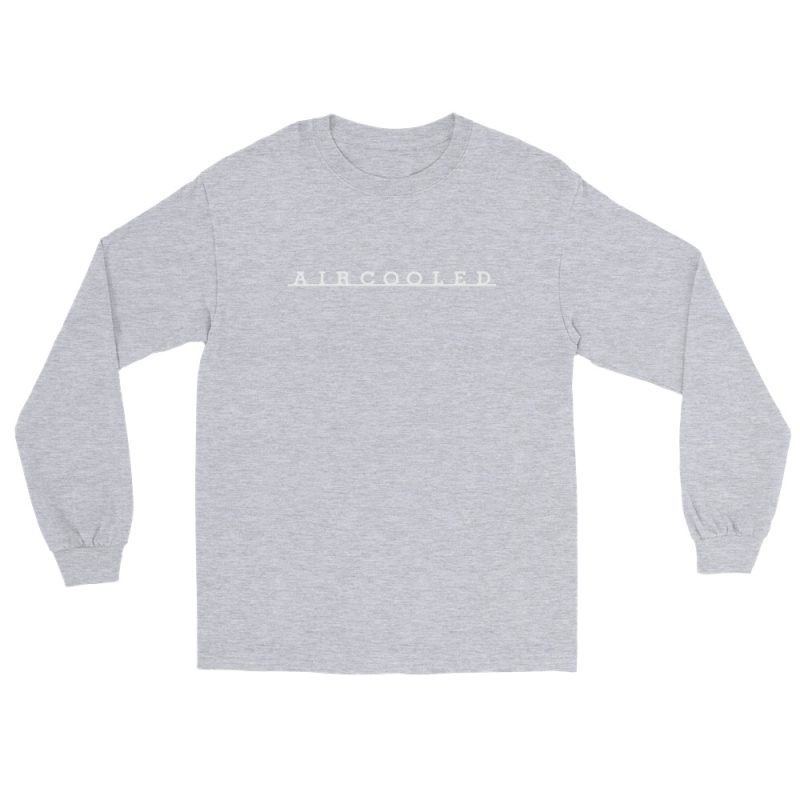 Aircooled T2 Script Men’s Long Sleeve Shirt - Image 13