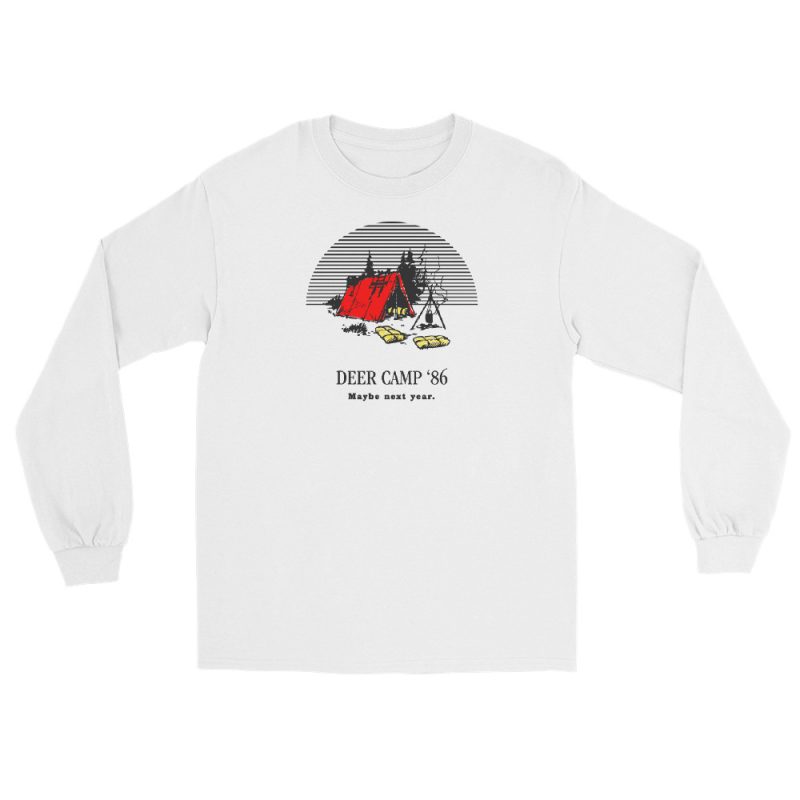 Deer Camp '86 Men’s Long Sleeve Shirt - Image 12