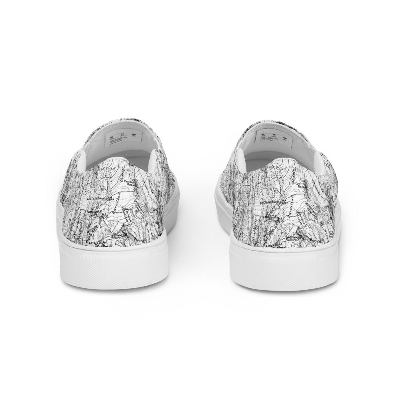 Mt. Rainier Men’s slip-on canvas shoes - Image 6