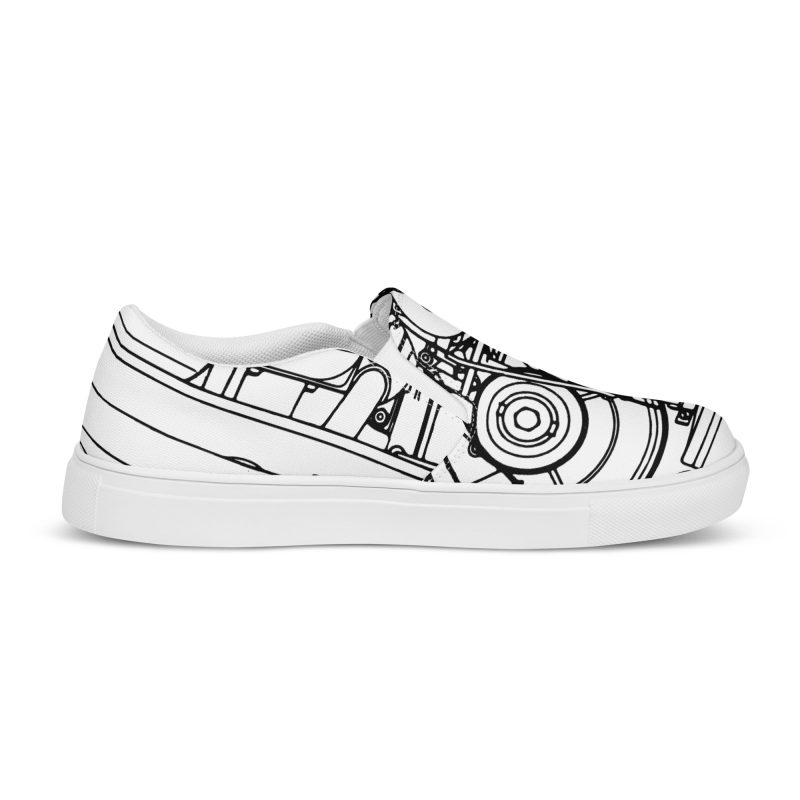 36hp Men’s slip-on canvas shoes - Image 4
