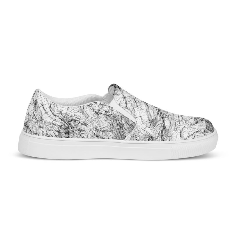 Mt. Rainier Men’s slip-on canvas shoes - Image 9