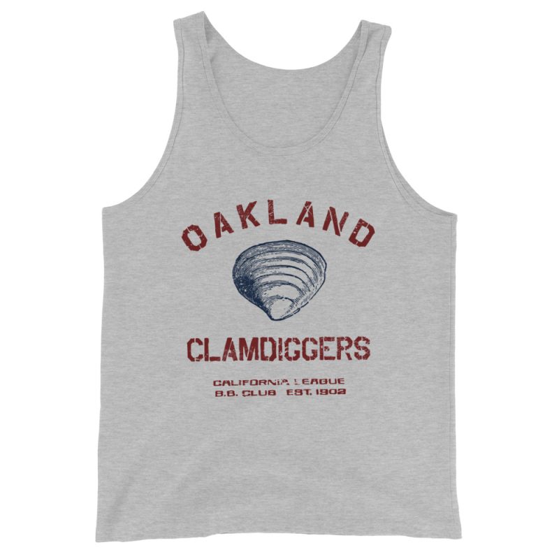 Oakland Clamdiggers Baseball Club Men's Tank Top - Image 12