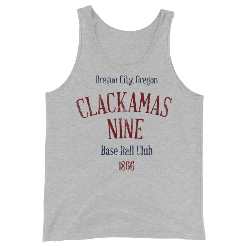 Clackamas Nine Oregon Baseball Club Men's Tank Top - Image 11