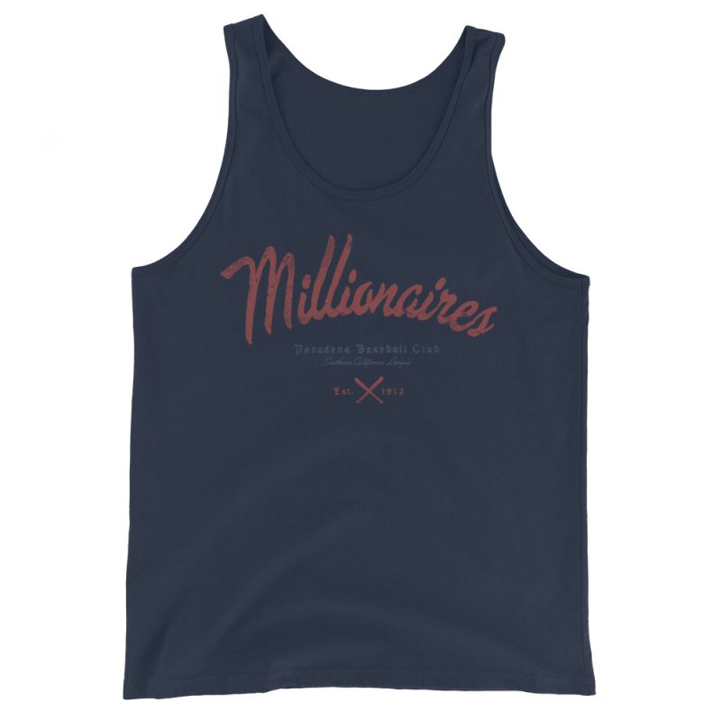 Pasadena Millionaires Baseball Club Men's Tank Top - Image 6