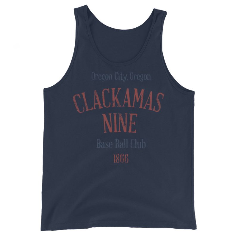 Clackamas Nine Oregon Baseball Club Men's Tank Top - Image 5