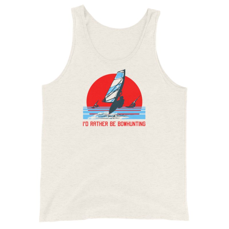 I'd rather be bowhunting Men's Tank Top - Image 6