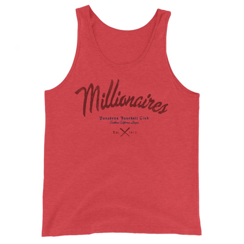 Pasadena Millionaires Baseball Club Men's Tank Top - Image 11