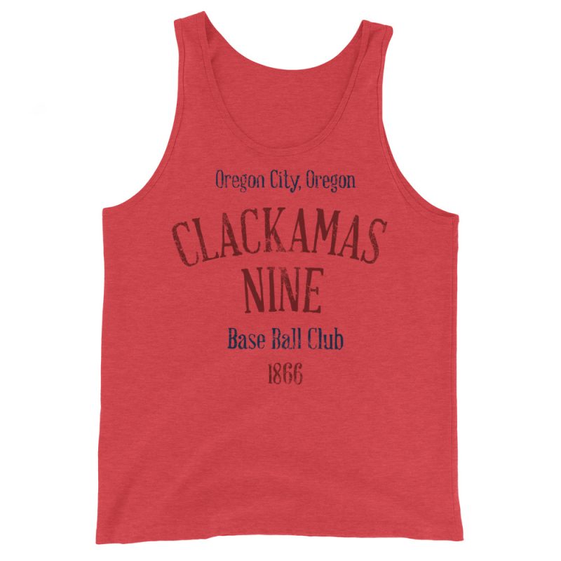 Clackamas Nine Oregon Baseball Club Men's Tank Top - Image 10