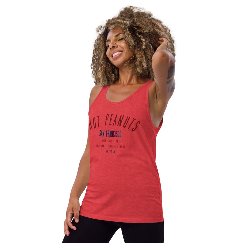 San Francisco Hot Peanuts Baseball Club Men's Tank Top - Image 3