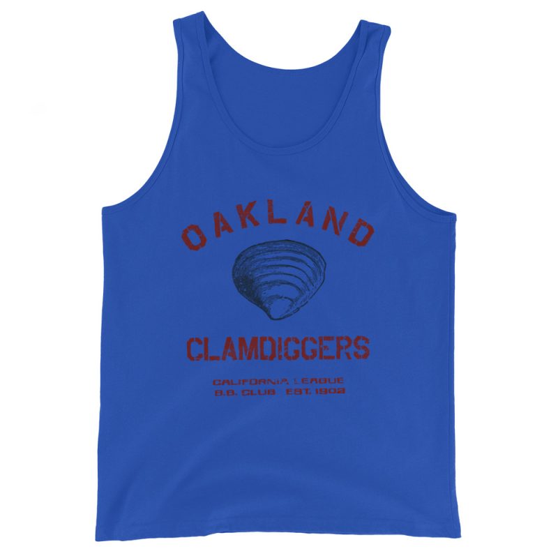 Oakland Clamdiggers Baseball Club Men's Tank Top - Image 9