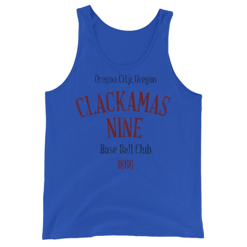 Clackamas Nine Oregon Baseball Club Men's Tank Top - Image 8