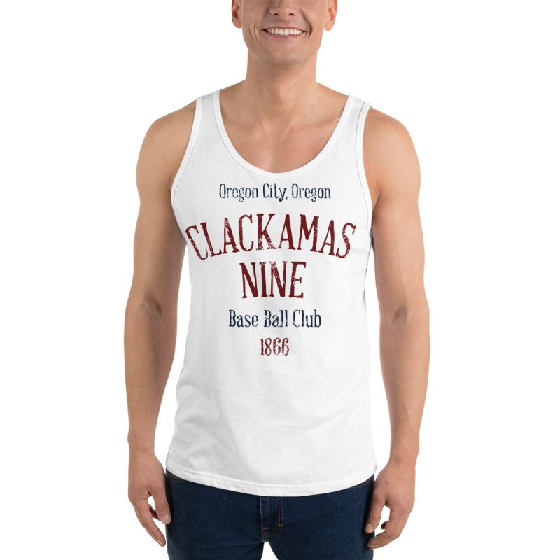 Clackamas Nine Oregon Baseball Club Men's Tank Top - Image 3