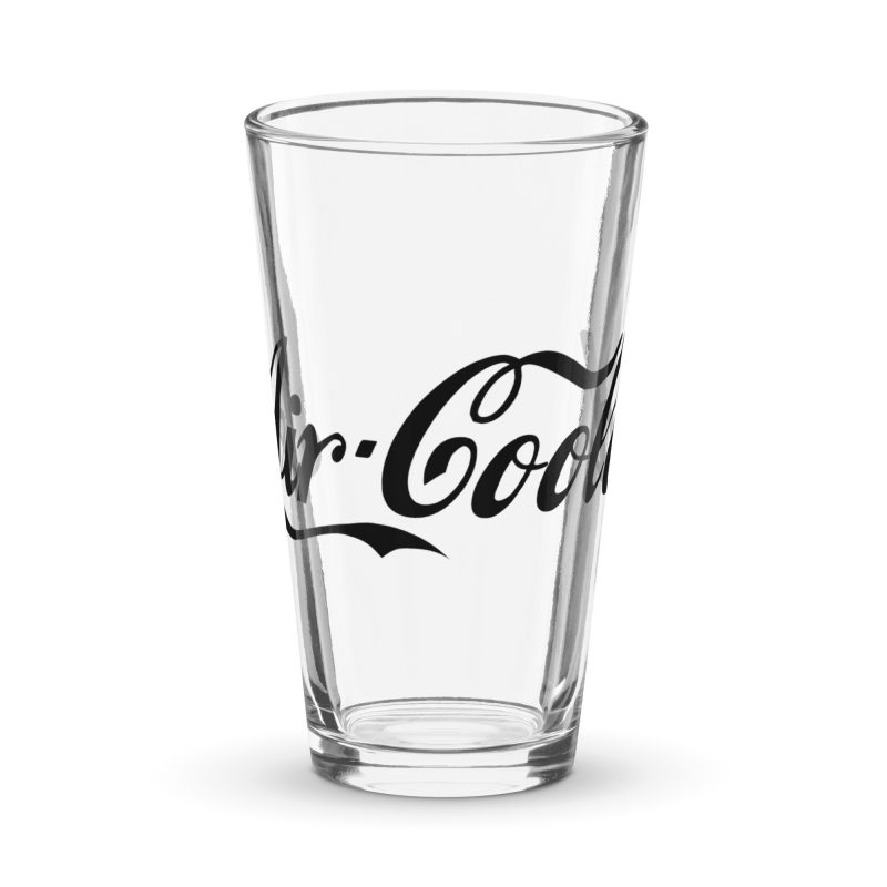 Aircooled Cola Shaker pint glass