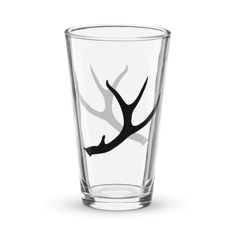 Blacktail Deer Antler Shaker pint glass - Image 4