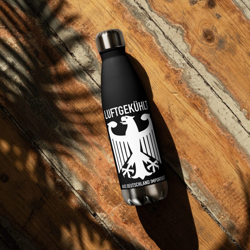 Luftgekühlt Aus Deutschland Importiert / Aircooled Imported from Germany Stainless steel water bottle - Image 3