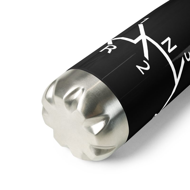 Aircooled Stick Shift Diagram Stainless steel water bottle - Image 2